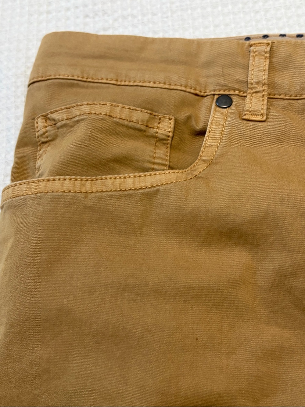 Tombolini made in Italy Men's Casual Tan Chino Pants